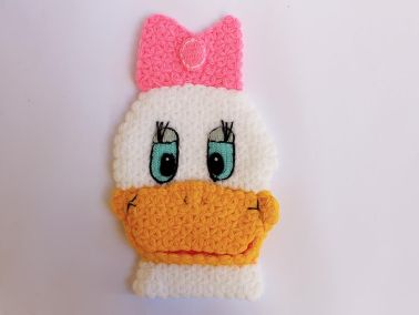 Daisy Duck El İşi Banyo Lifi - Thumbnail